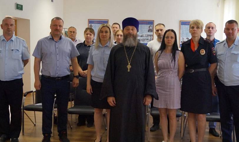 Посещение Электрогорского отделения полиции