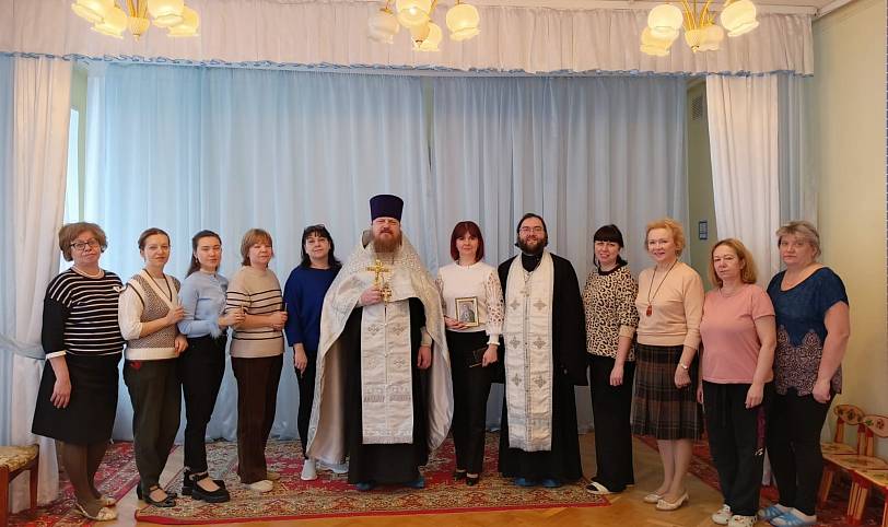 Освящение дошкольного корпуса «Малыш» при павлово-посадской гимназии