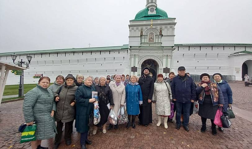 Паломническая поездка совета ветеранов городского округа Павловский Посад
