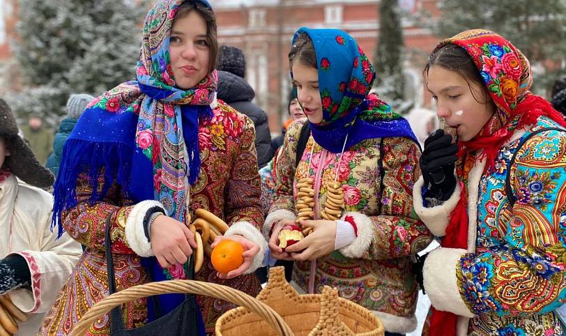 Съёмка Рождественского видеоролика в Орехово-Зуеве