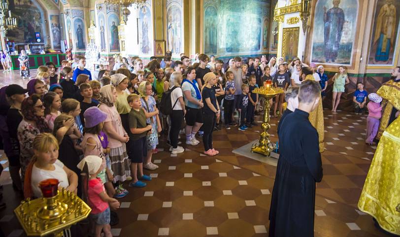 Семейный палаточный лагерь «Православные варяги» в Туголесе