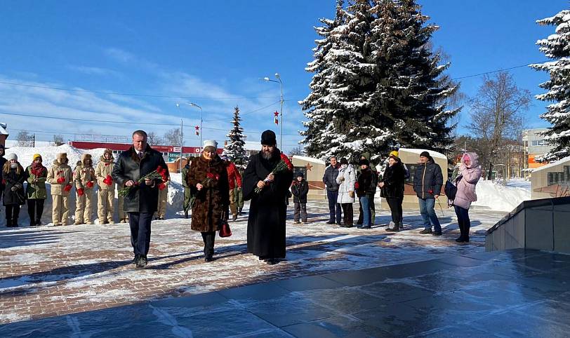 День защитника Отечества в Ликино-Дулевском благочинии