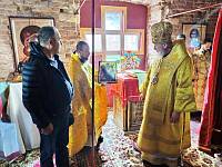 Архипастырский визит в Богородицерождественский храм урочища Курилово 