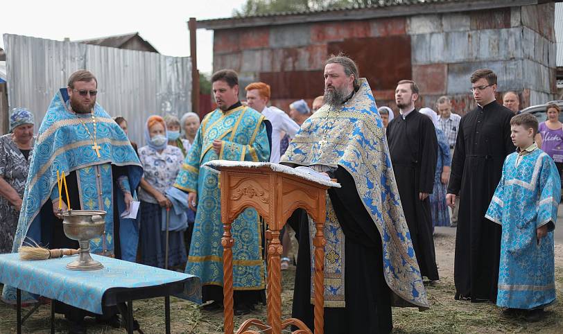 Молебен в Исаково