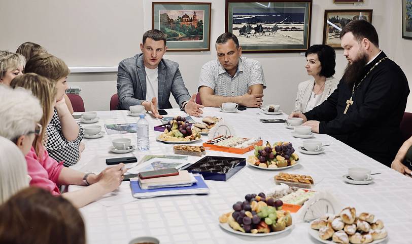 Встреча с семьями погибших участников СВО в Павловском Посаде