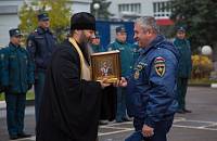 Проводы гуманитарной колонны МЧС в&nbsp;Ногинске