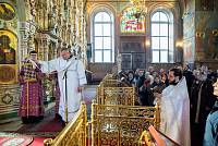 Архиерейское богослужение в Троицком соборе города Щёлково