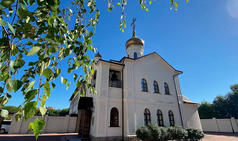 Архиерейское богослужение в храме иконы Божией Матери «Спорительница хлебов» г. Щелково