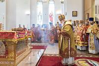 Патриаршее богослужение в Георгиевском соборе г. Одинцово