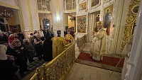 Архиерейское богослужение в Преображенском кафедральном соборе Балашихи 