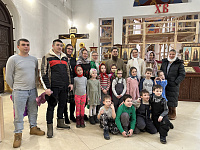 Встреча с дошколятами в Державном храме города Фрязино