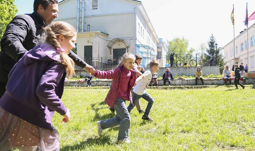Слёт многодетных семей в Ногинске