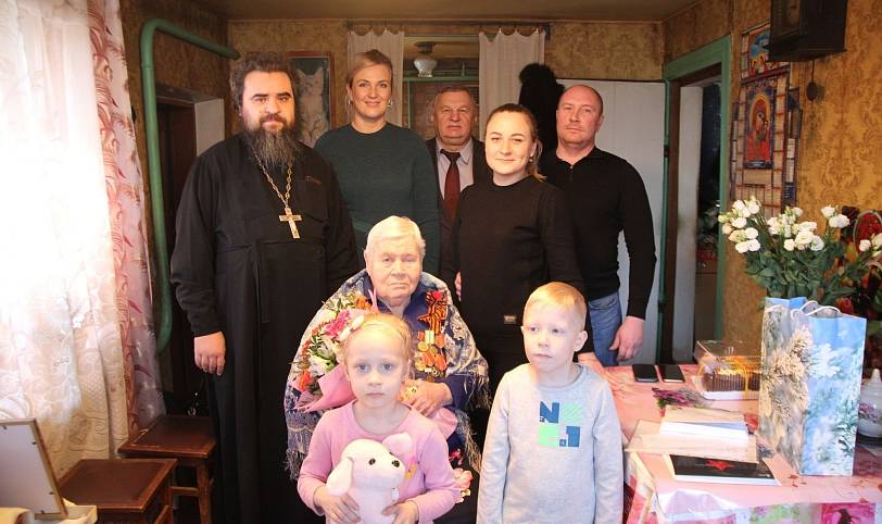 Поздравление блокадников в Ликино-Дулевском благочинии