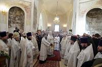 Великое освящение Свято-Духовского храма села Шкинь Коломенского района