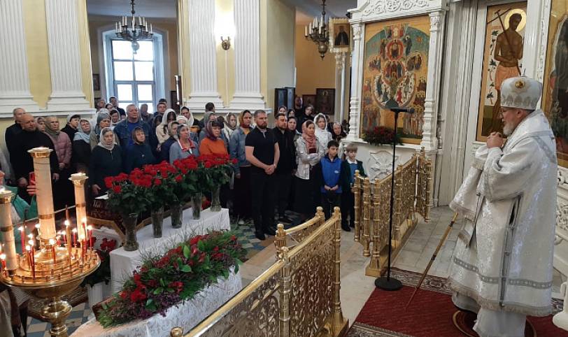 Великая Суббота в Преображенском кафедральном соборе Балашихи 